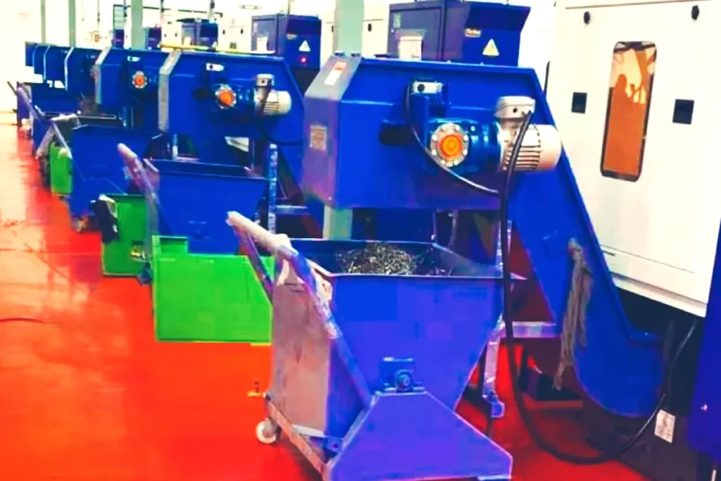 metal chip conveyor